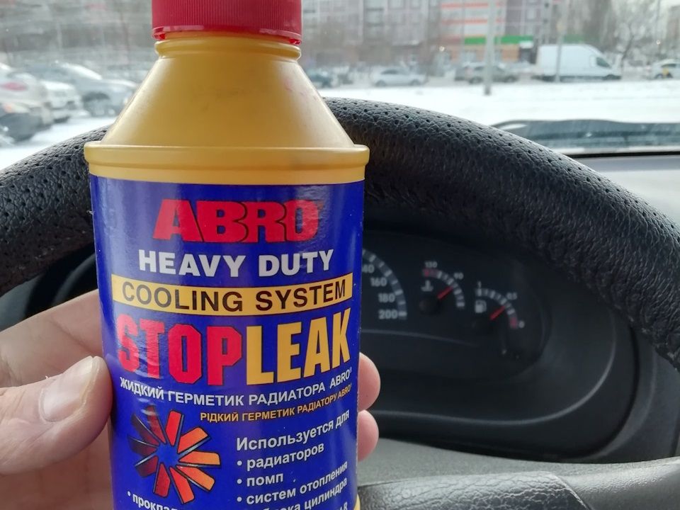 Герметик для системы охлаждения Abro Heavy Duty Stop Leak