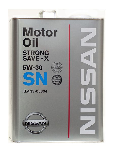 Моторное масло Nissan 5W30 SN