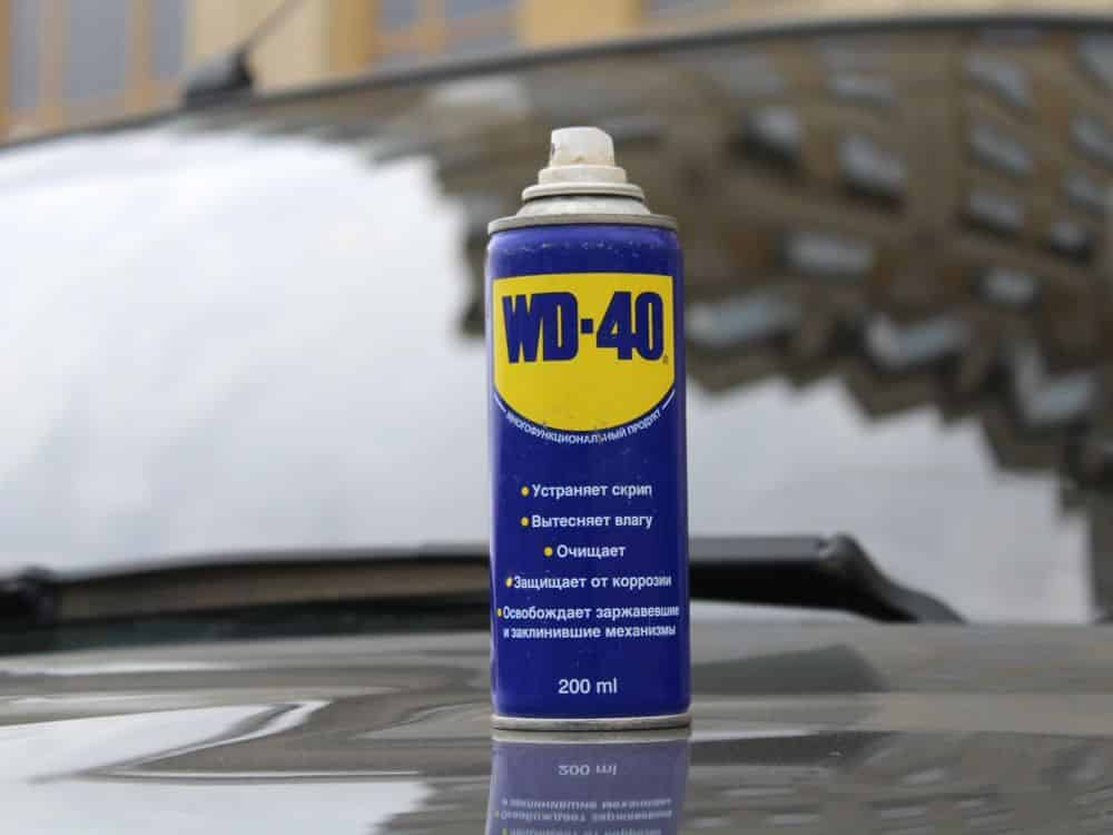 Смазка антикоррозионная водоотталкивающая WD - 40 | Антидождь своими руками: 4 рецепта для стекол и кузова автомобиля