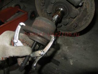 ﻿﻿ВАЗ 2109 ремонт ступичных подшипников