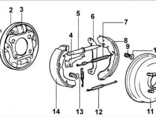 ﻿﻿Замена задних тормозных колодок Акцент: описание, ремонт, выбор